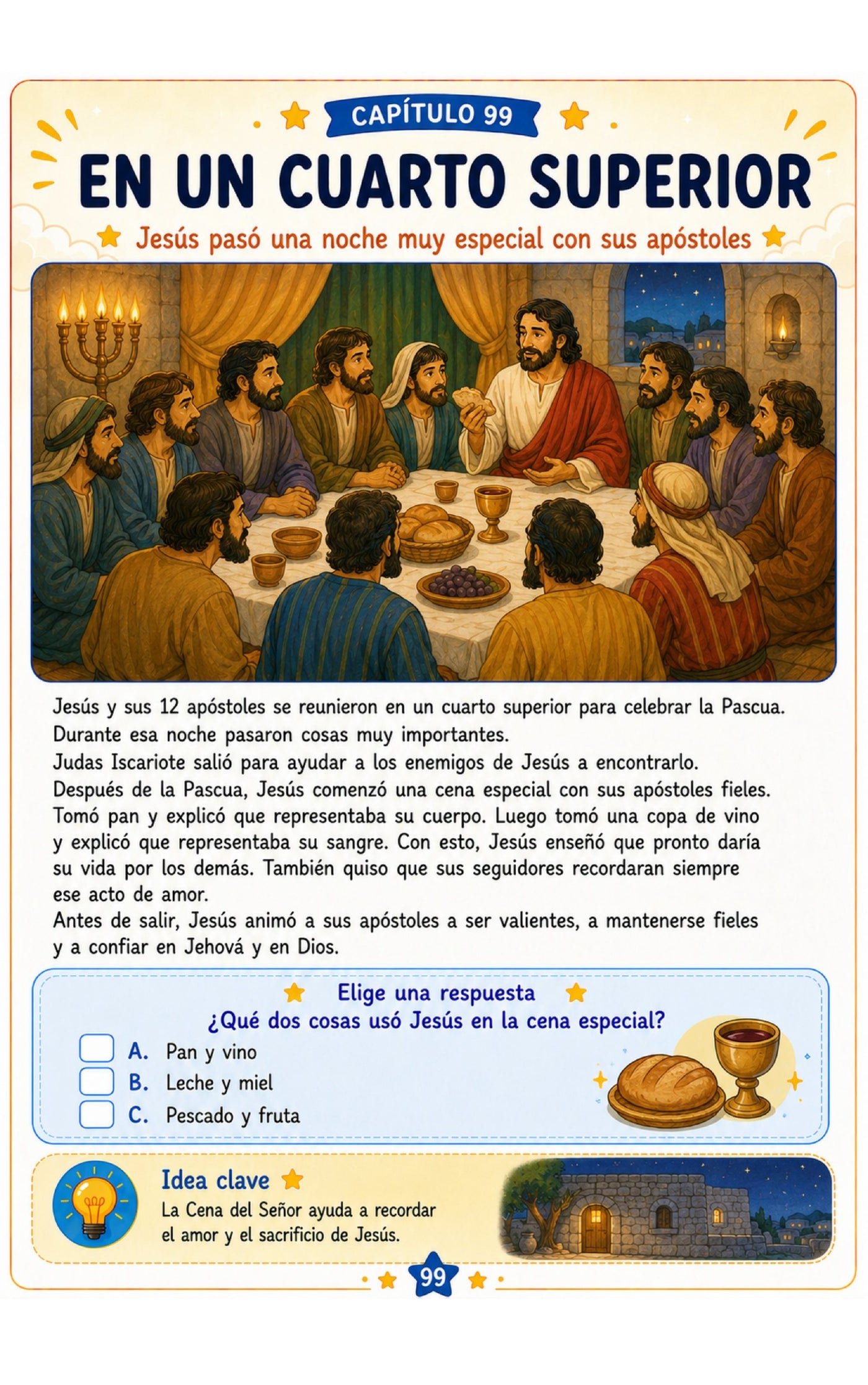 Diseño interior de Historias Bíblicas para Niños