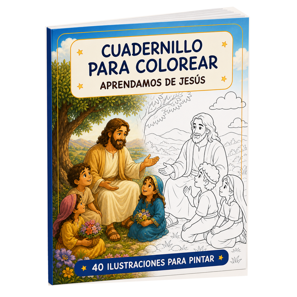 Cuadernillo para Colorear incluido en el pack